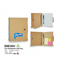 ENB 3002 Eco Notebook with Pen